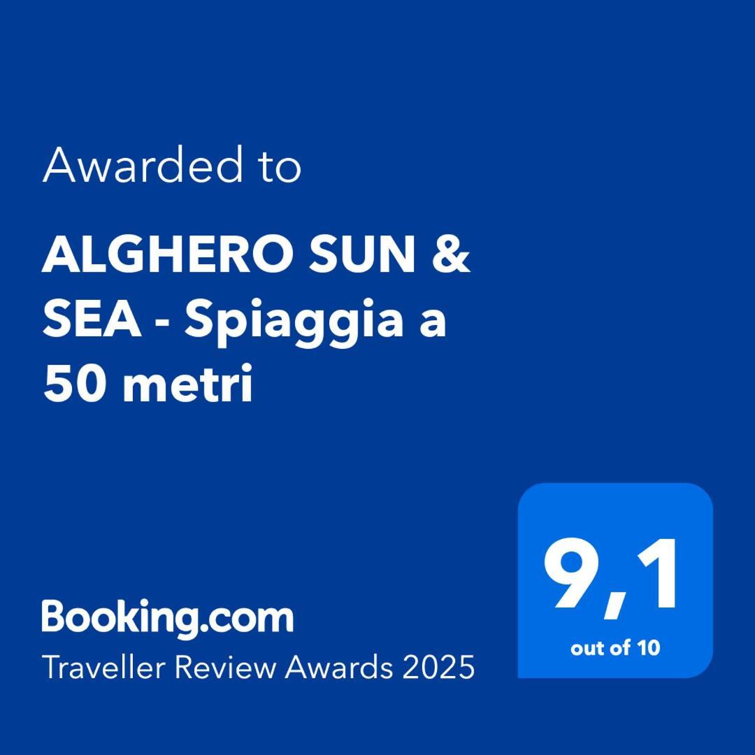 Alghero Sun & Sea - Spiaggia A 50 Metri Zewnętrze zdjęcie